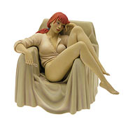 Eve Sitting In A Chair By Andre Juillard Statue